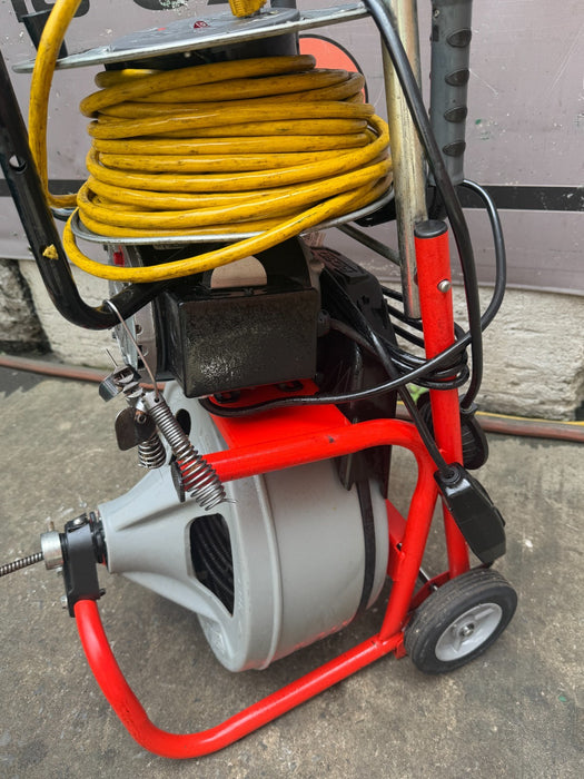 RIDGID K-400 Drain Cleaning Snake Auger Drum Machine 120V 75ft Cable #3