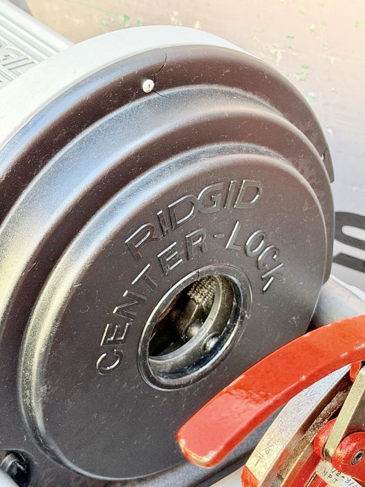RIDGID® 1822-I Auto Chuck Pipe Threader with 815A HSS Dies & Cart, Excellent ✅