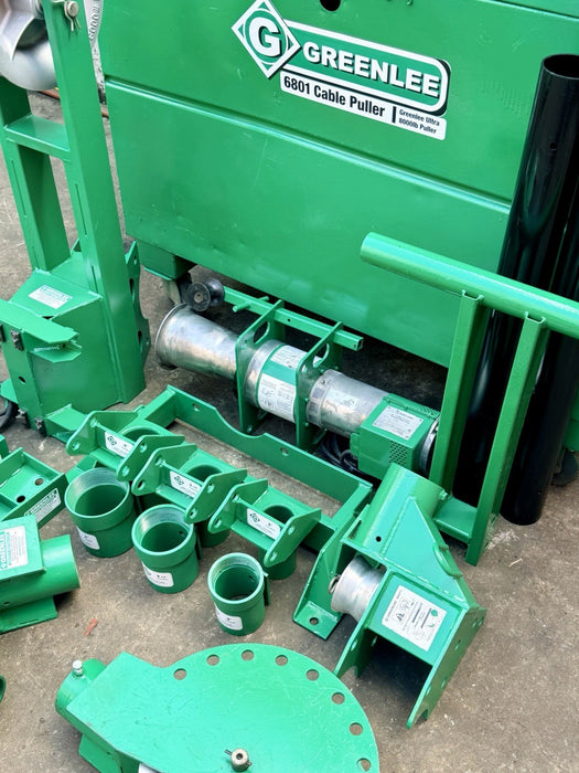Greenlee 6805 8000 LBS 6800 Ultra Tugger Cable Puller Tugger Set  Excellent✅