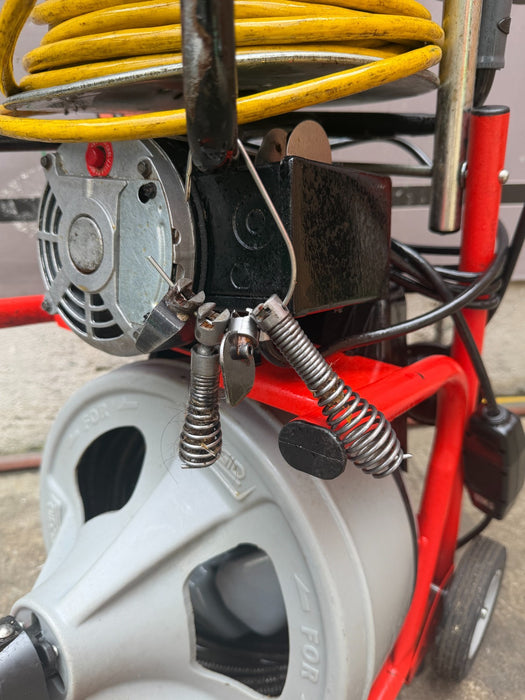 RIDGID K-400 Drain Cleaning Snake Auger Drum Machine 120V 75ft Cable #3