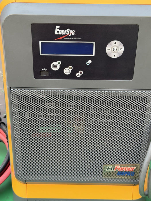 ENERSYS EI3-HL-4Y Enforcer IMPAQ Forklift Battery Charger 480V 3PH + Cables #11