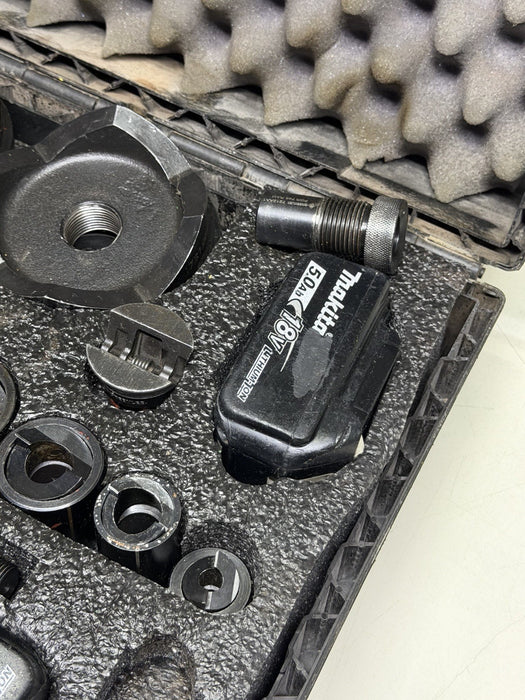 Greenlee LS100X Intelli-Punch 11-Ton Hydraulic Knockout Punch Set 1/2" - 4" #17
