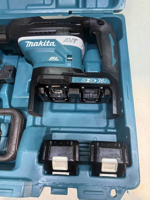 NEW Makita XRH07 36V 2X 18V LXT AVT Rotary Hammer Ground Rod Driver SDS MAX
