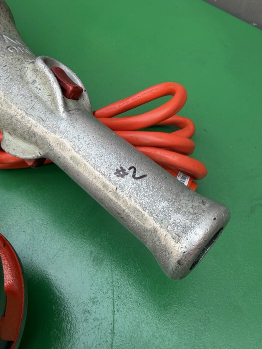 Ridgid 700 Pipe Threader Threading Machine & 12R Die Set 1/2” - 2” Excellent #2