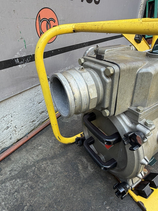 2021 Wacker Neuson PT4A 4" Portable Self-Priming Trash Water Pump Honda