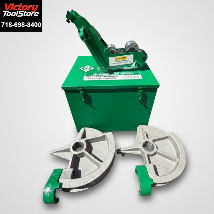 Greenlee IMC Shoe & Roller Set 1-1/2" 2" New Open Box Conduit Bender #3