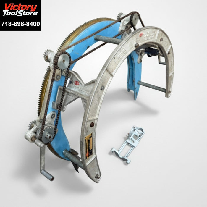 Used H&M Beveling Machine #4 for 20-26" Pipe w/ New Torch Holder #2
