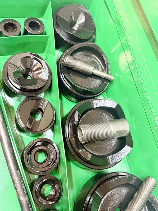 Greenlee 7310SB Slug Buster Knockout Punch Set 1/2 - 4" Conduit Refurbished BG10