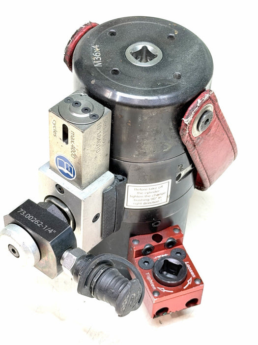 ITH 33.02595, M36 x 4, MS Multi-Stage Hydraulic Bolt Tensioning Cylinder 6 Cycle