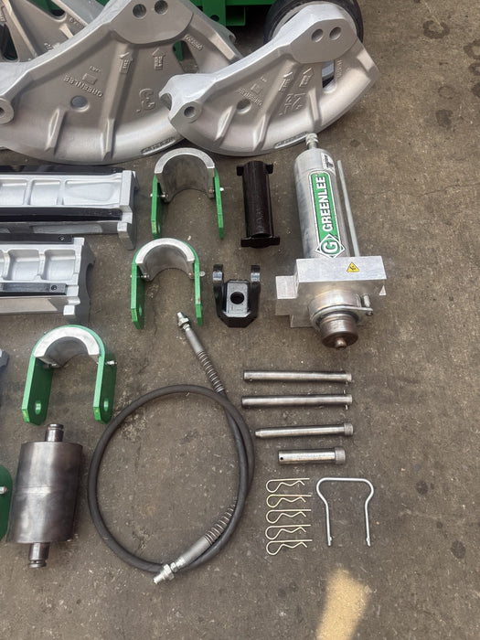 Greenlee 881CT Hydraulic  Bender 2.5-4” Rigid EMT 980 Pump Mobile Table "MINT"