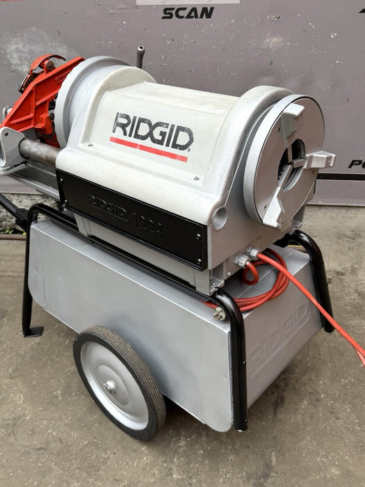 Ridgid 1224 Threader Pipe Threading Machine 1/2 - 4” 711, 714-Dies, Works Great!
