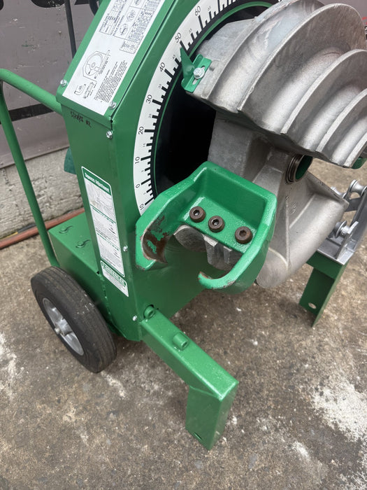 Greenlee 555 Conduit Pipe Bender 1/2"-2" RIGID & IMC   Works Great  #2