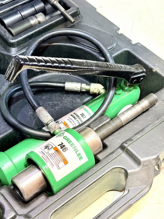 Greenlee 7310SB Slug Buster KO Knockout Punch Set 1/2" - 4" ,767 Pump & Box BG25