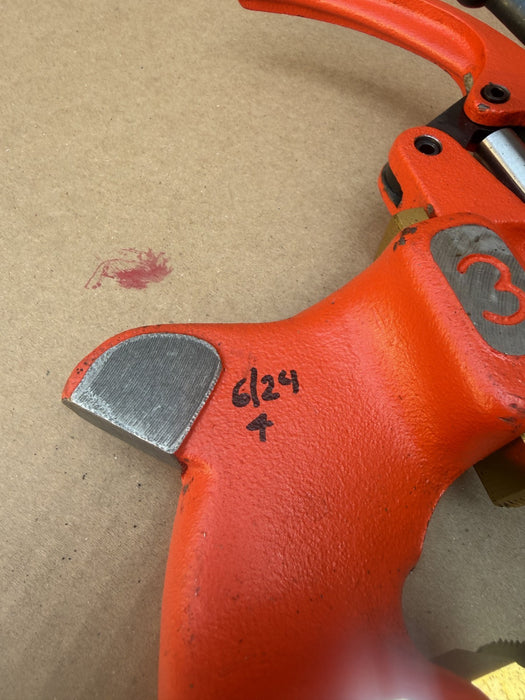 Ridgid 97075 815A Self-open Die Head  1 to 2 inch Teeth.  Mint Condition. #4