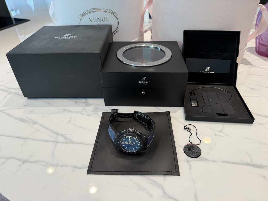 HUBLOT Big Bang Jeans Denim Blue Men's Watch Item No. 301.CI.5190.GR