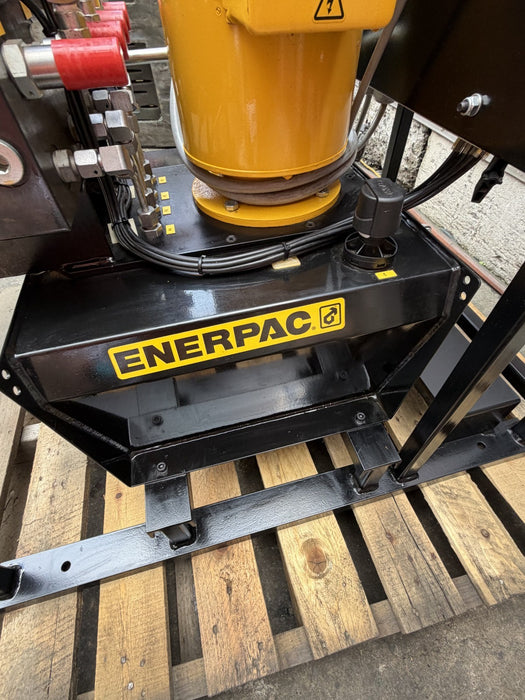 Enerpac SFP-404SJ Electric Hydraulic Pump 10,000 PSI 4 Outlets 10 Gal 460V