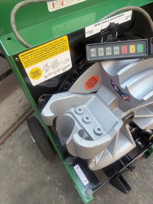 Greenlee 555 SBC Speed Bender 1/2 to 2” EMT IMC Rigid Pipe.  Great Unit. #2