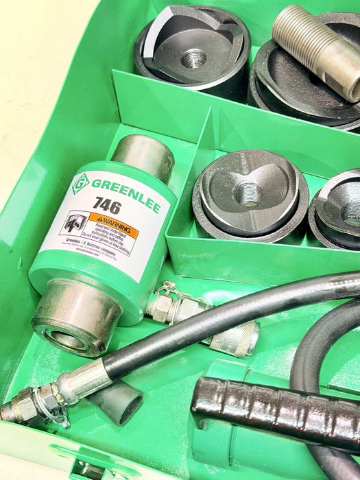 Greenlee 7310SB Slug Buster KO Knockout Punch Set 1/2" - 4" ,767 Pump & Box BG12