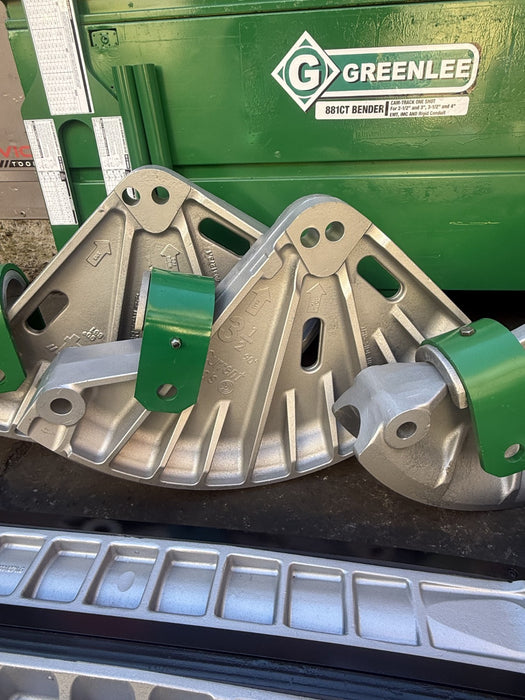GREENLEE 881CT CAM TRACK   Pipe Bender 2-1/2-4" EMT RIGID IMC, PUMP, TABLE 10/20