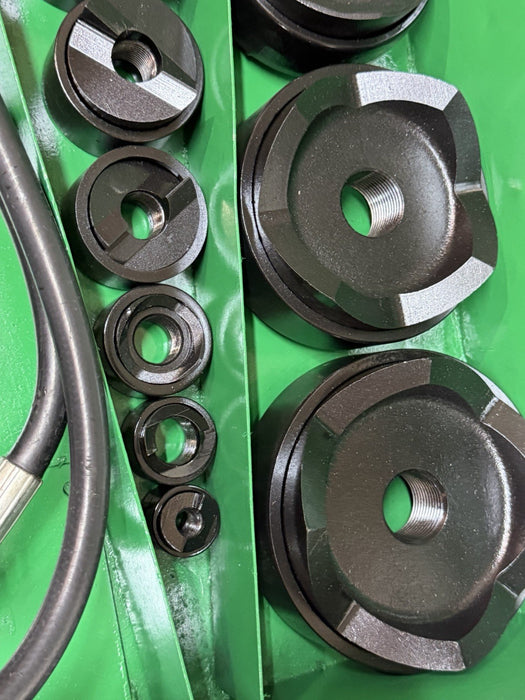 Greenlee 7310SB Slug Buster KO Knockout Punch Set 1/2" - 4" , 767 Pump & Box BG5