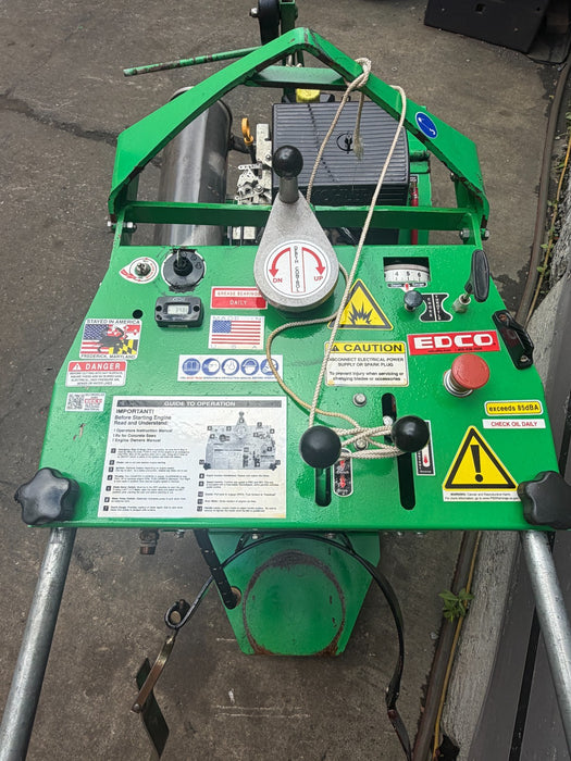 EDCO SS-20 Propane Self-Propelled Concrete Asphalt Saw - Commercial Grade