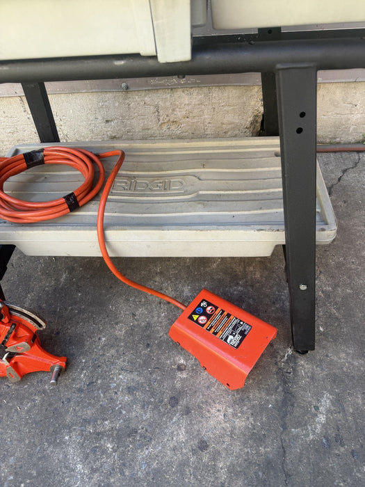 RIDGID 1224 Pipe Threading Machine 1/2” - 4” w/ 2 Die Heads. Best on Ebay. #2