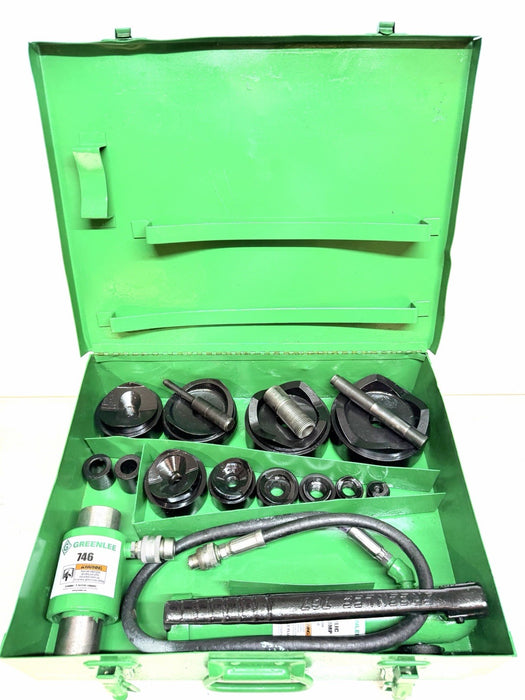 Greenlee 7310SB Slug Buster KO Knockout Punch Set 1/2" - 4" ,767 Pump & Box BG19