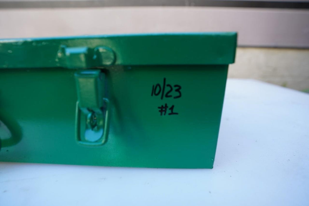 Greenlee 7310 1/2 to 4 inch Hydraulic Knock Out Punch and Die Set #1 tested