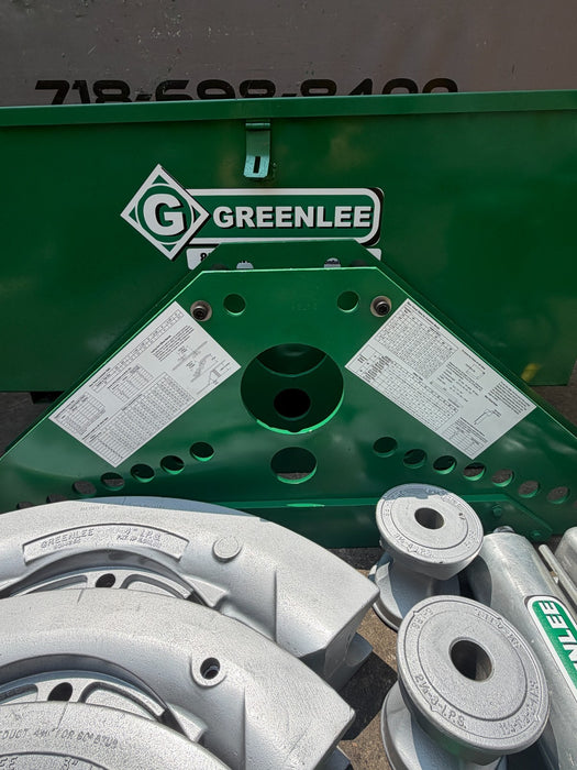 Greenlee 885 Hydraulic Bender 1 1/4"-4" Rigid Pipe w/ 960 Pump & Warranty