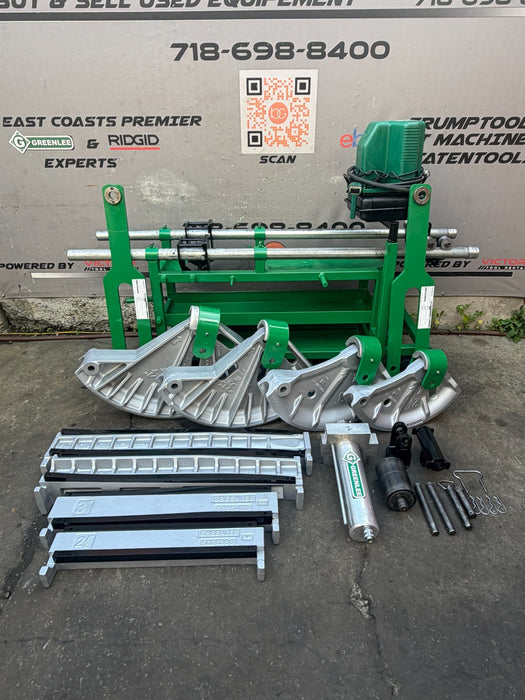 Greenlee 881ct Hydraulic Bender Set Mobile Cart 980 Pump 2.5"-4" Conduit