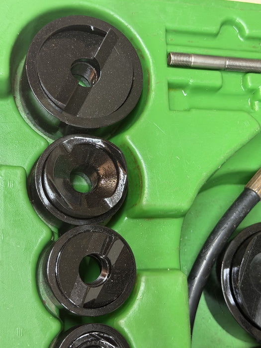 Greenlee 7310SB Slug Buster KO Knockout Punch Set 1/2" - 4" , 767 Pump & Box BG7