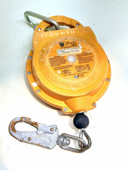 Miller Titan T-30 Self-Retracting Lifeline Fall Protection Safety Device