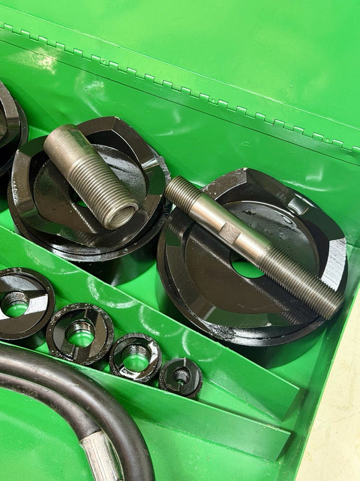 Greenlee 7310SB Slug Buster Knockout Punch Set 1/2 “- 4" Conduit Refurbished BG8