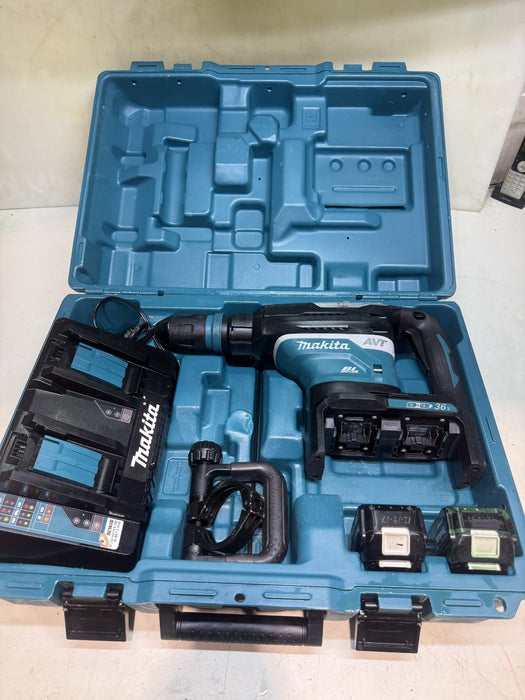 Makita XRH07PTUN 36V 18V X2 LXT Brushless 1‑9/16 in. Advanced AVT Rotary Hammer