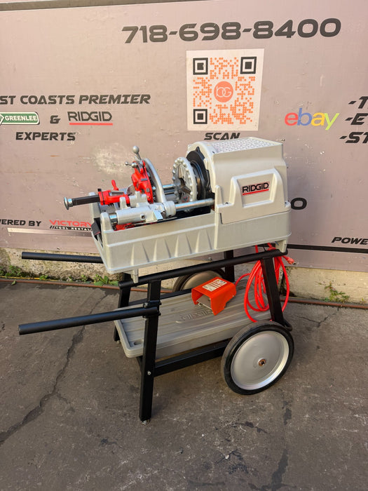 2024  RIDGID 535 V3 Pipe Threading Machine w/ Universal Cart & 811A Dies ET4