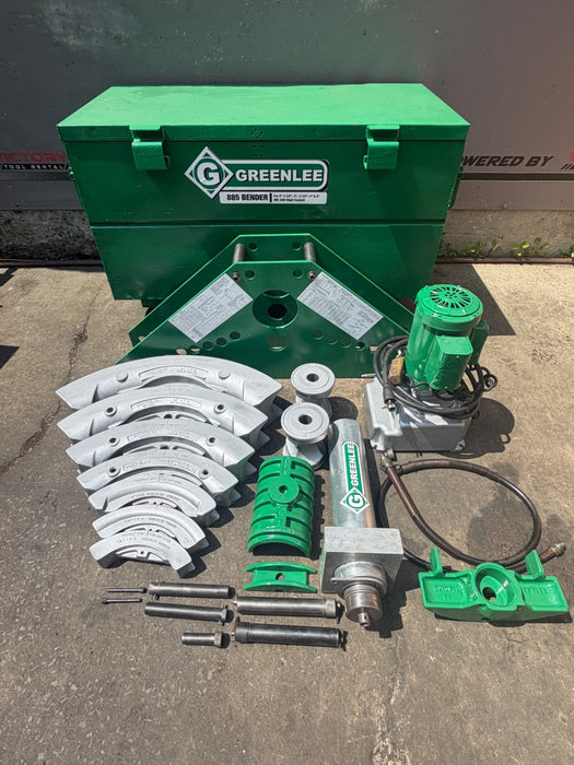 Greenlee 885 Hydraulic Pipe Bender 1-1/4”-5” Rigid GREAT SHAPE