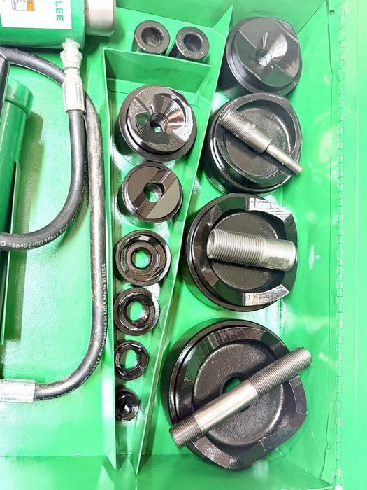 Greenlee 7310SB Slug Buster Knockout Punch Set 1/2 - 4" Conduit Refurbished BG10