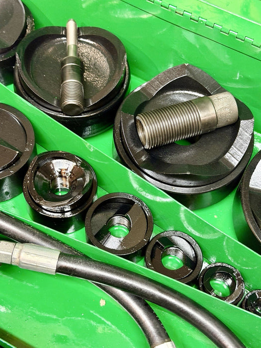 Greenlee 7310SB Slug Buster Knockout Punch Set 1/2 “- 4" Conduit Refurbished BG6