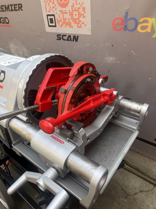 Ridgid 1224 PIPE Threader  1/2"-4" Threading Machine with Dies.