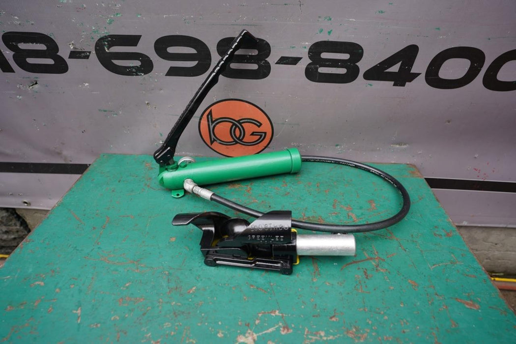 Greenlee 800 Hydraulic Cable Bender with Pump.  Works Fine.