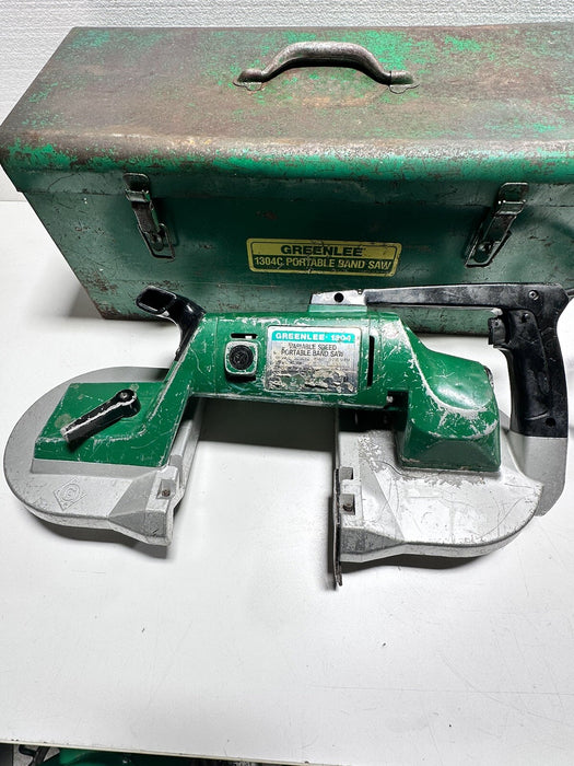 Greenlee 1304 Variable speed Portable Bandsaw & Case