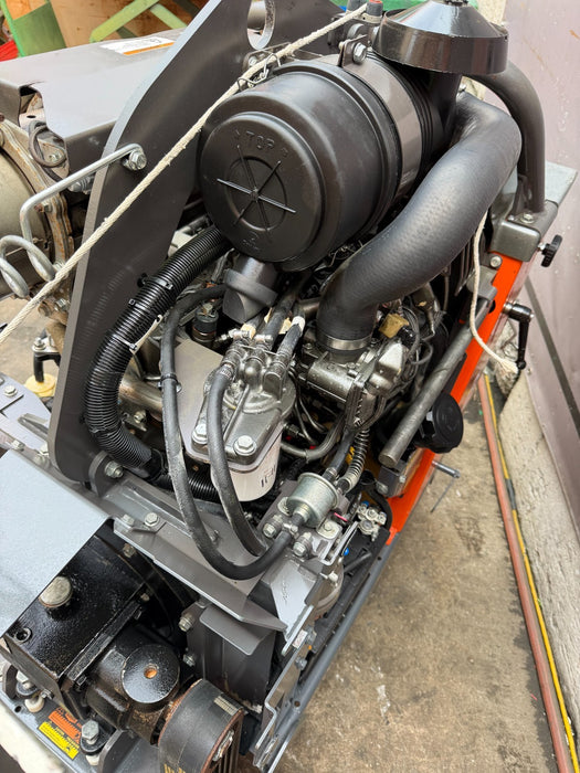 2018 Husqvarna FS-5000D 26" Walk Behind Concrete Saw 306 Hrs MINT FS5000D VIDEO