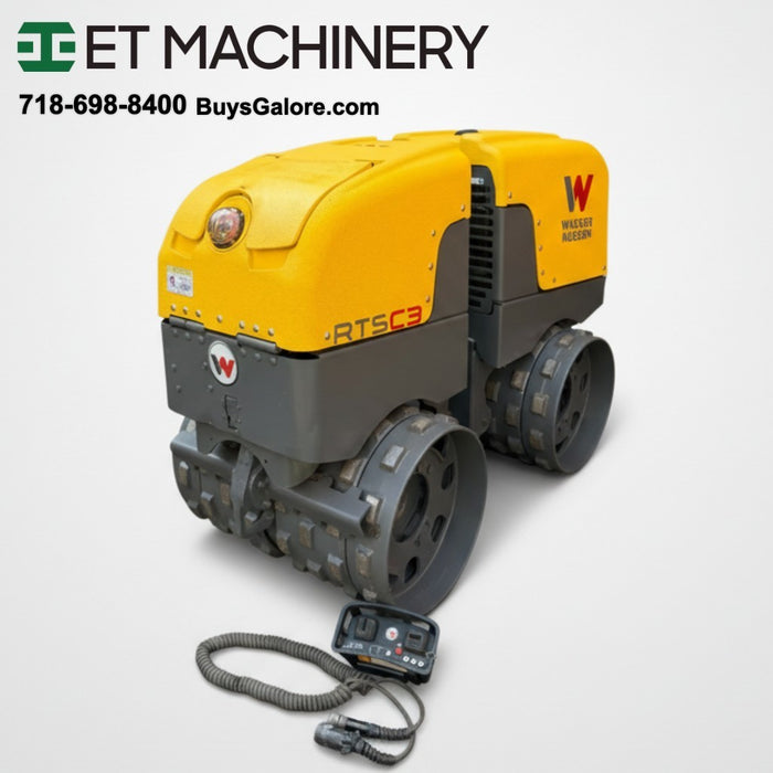2018 Wacker Neuson RTSC3 |Refurb'd| New Drive Motors | Raptor Lined | 226 HRS