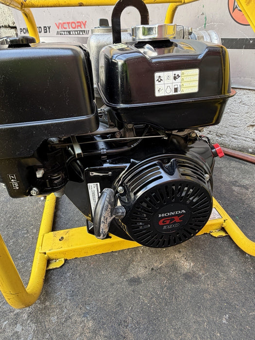 2021 Wacker Neuson PT4A 4" Portable Self-Priming Trash Water Pump Honda