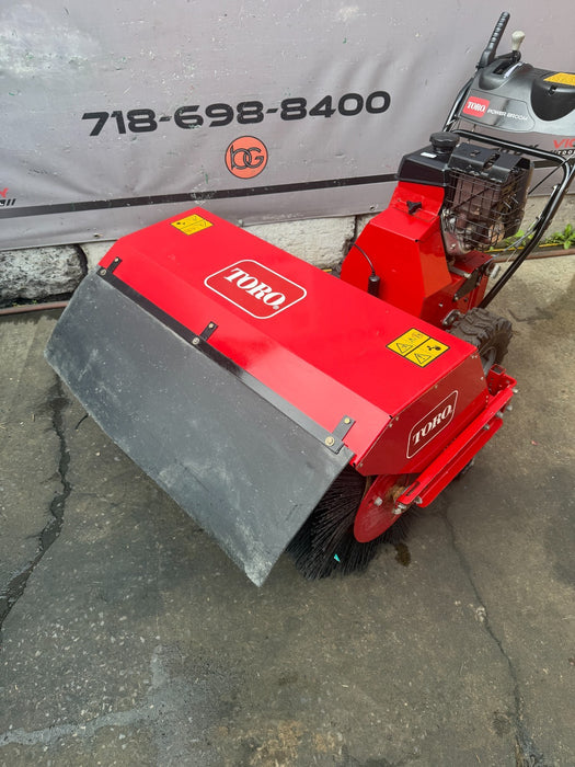 TORO 36" Walk-Behind Rotary Broom Kohler 208cc Power Steering Commercial #1
