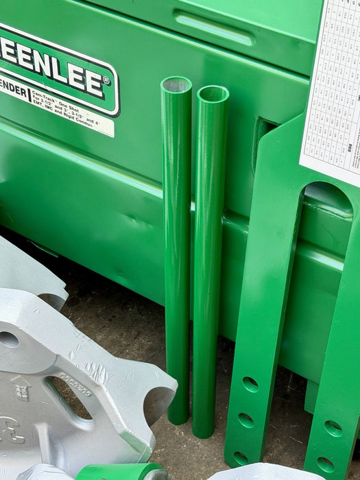 GREENLEE 881CT CAM TRACK Pipe Bender 2-1/2-4" EMT RIGID IMC, 980 Pump, Table WOW