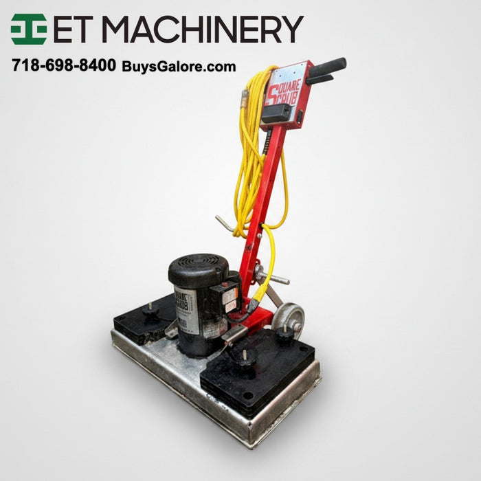 Square Scrub EBG-28 PIVOT Orbital Floor Machine - 26 Hrs - Tile/Wood