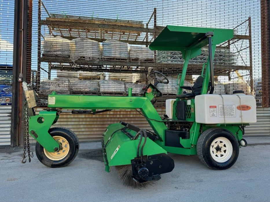 2018 Lay-Mor SM300 8' Hydrostatic Ride-On Broom Street Sweeper