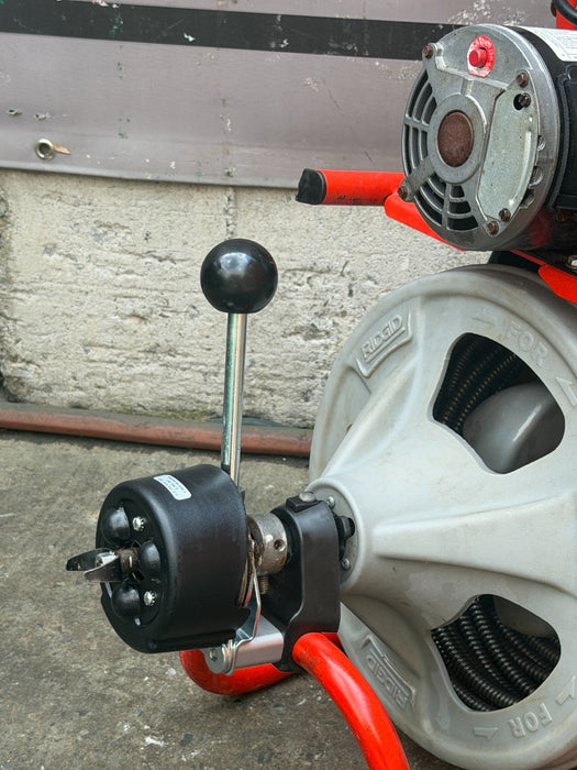 RIDGID K-400 Auto Feed Drain Cleaner Snake Auger Machine #1 C-45IW 1/2"x75' #1