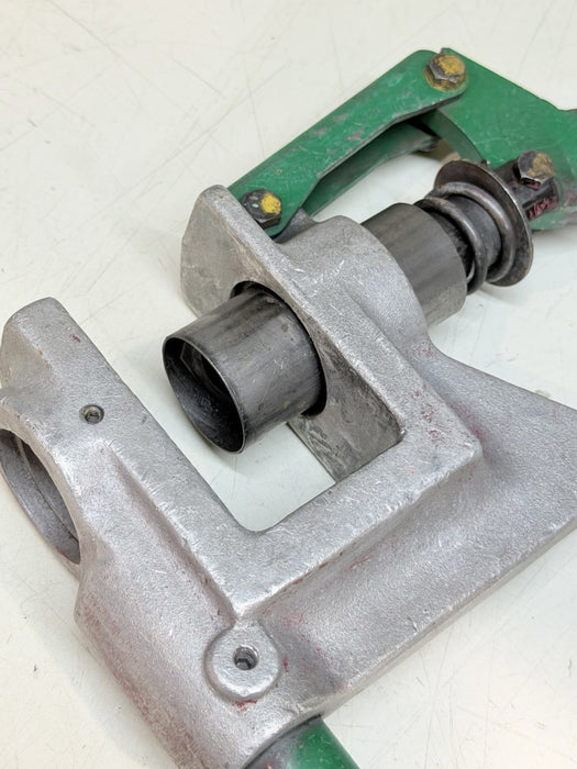 Greenlee 710 1-11/32" 20 Gauge Self-Stripping Metal Stud Punch w/ Alum Head NICE